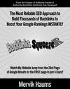 Thumbnail Backlinks SQueezeR! Build 1000s of Backlinks & Rank Top on G